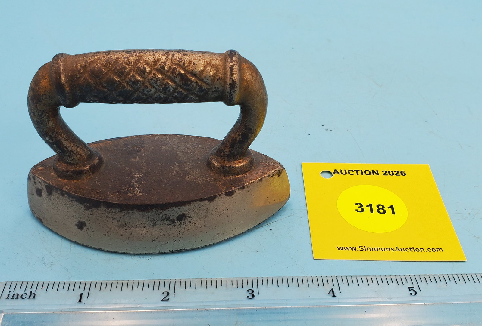 Double point, cross hatch grip, L 3 5/8": Double point, cross hatch grip, L 3 5/8"