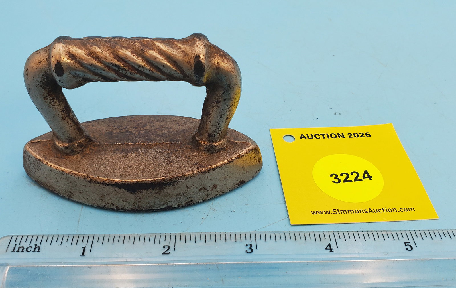 Double point, rope handle, L 3 3/8": Double point, rope handle, L 3 3/8"