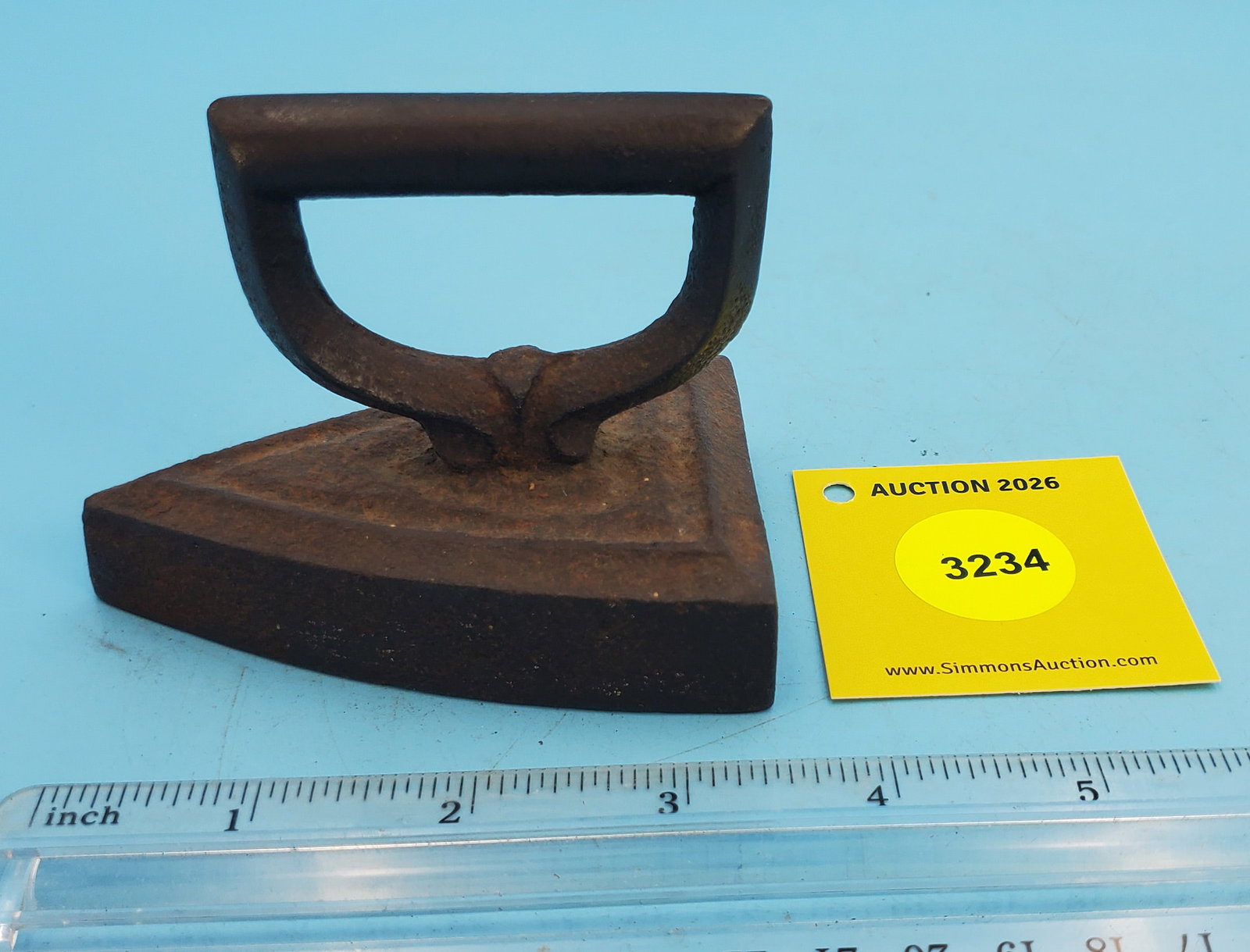 Flat iron, L 3 1/2" - 2