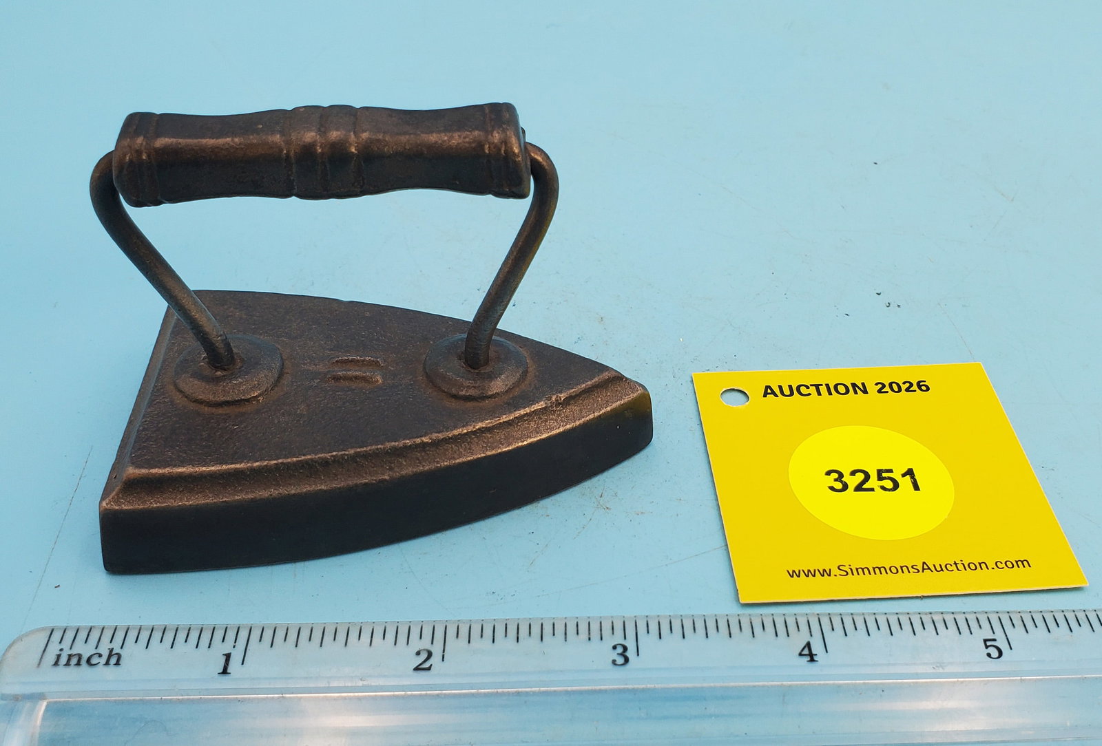 Cross Ribbed handle, "11", L 3": Cross Ribbed handle, "11", L 3"