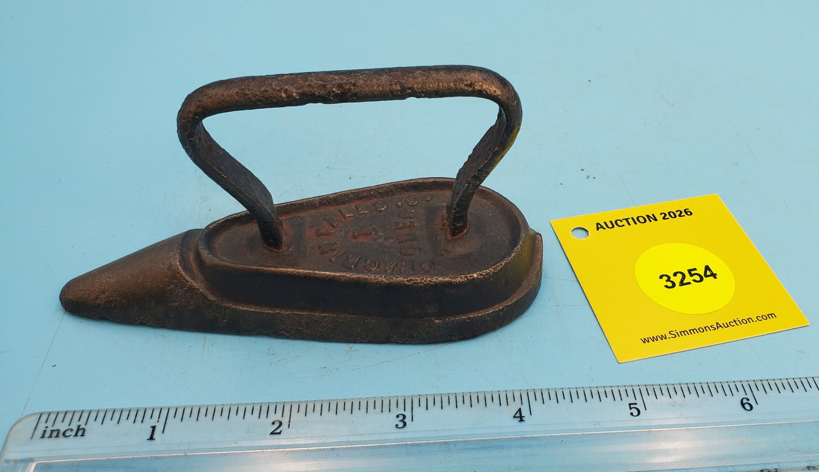 Sleeve iron, Chagrin Falls, Ober, 1, L 4 1/2": Sleeve iron, Chagrin Falls, Ober, 1, L 4 1/2"