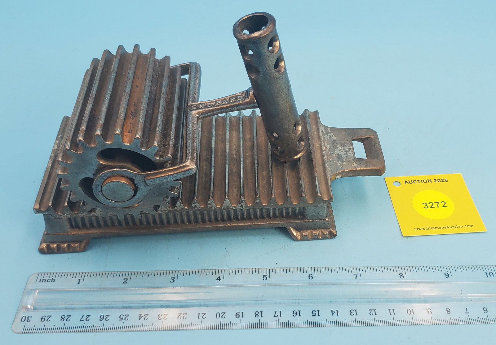 Roller, Shepard Hardware Co., Patented Nov 12, Dec 17, 1878, Buffalo, N.Y. w/slug: Roller, Shepard Hardware Co., Patented Nov 12, Dec 17, 1878, Buffalo, N.Y. w/slug