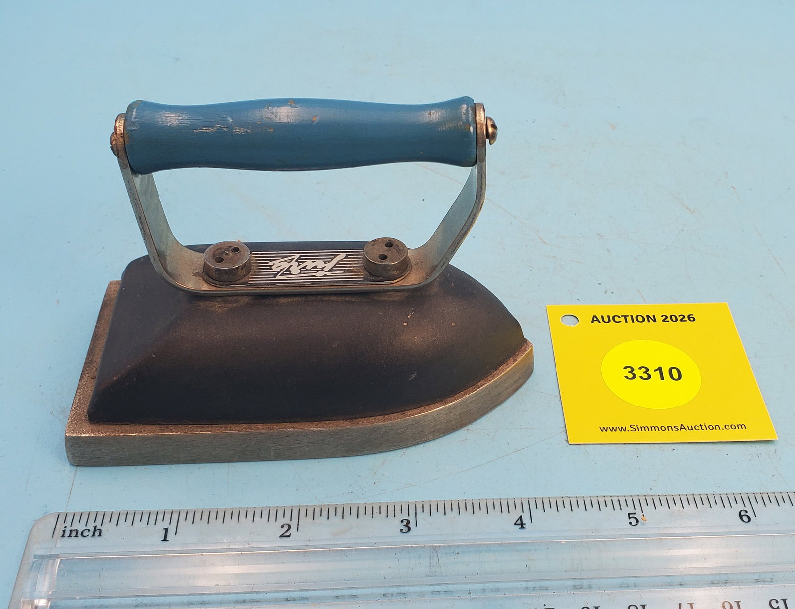 Flat iro, Jura, L 4 1/4": Flat iro, Jura, L 4 1/4"