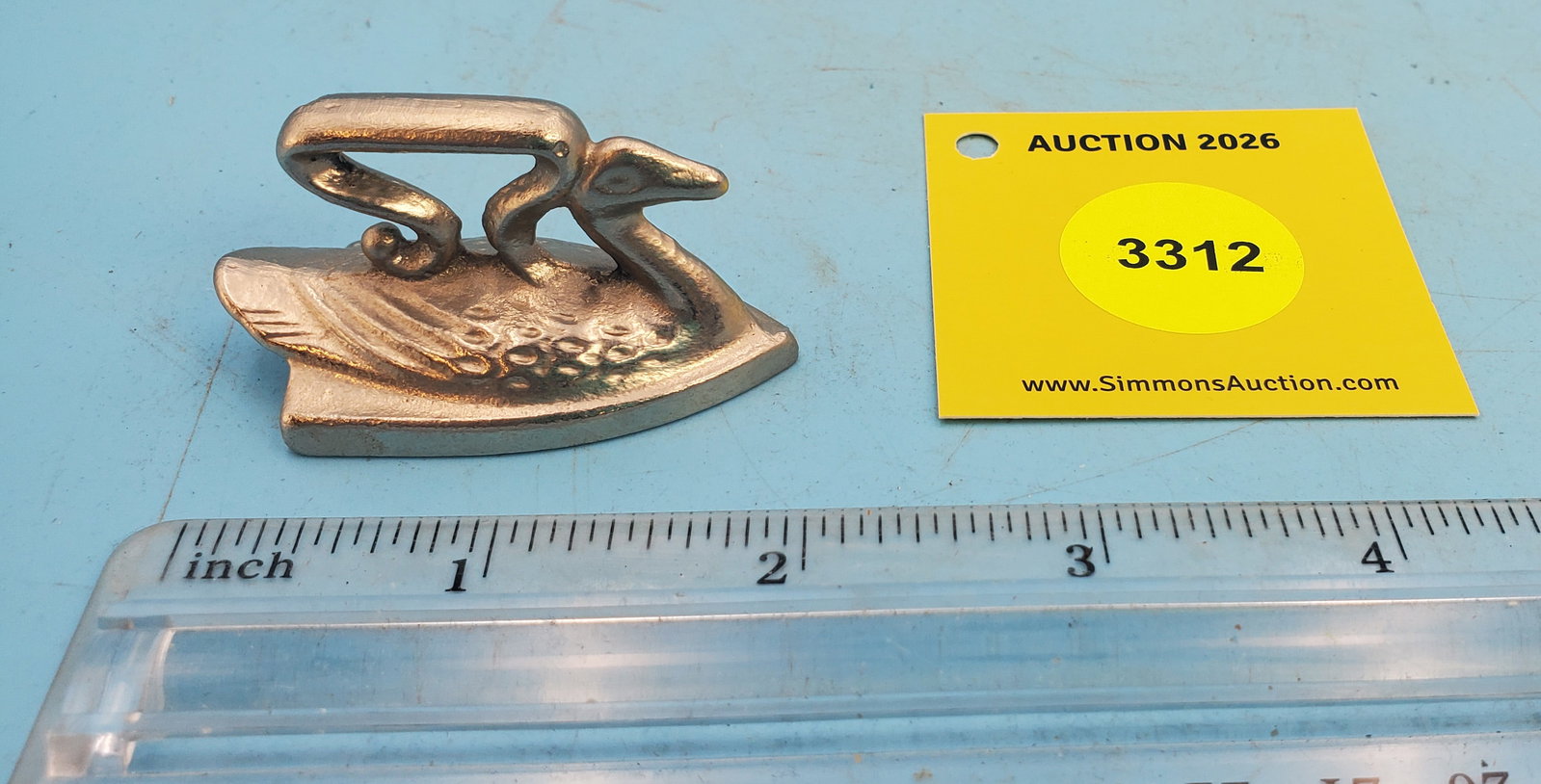 Swan, silver, L 1 3/4": Swan, silver, L 1 3/4"