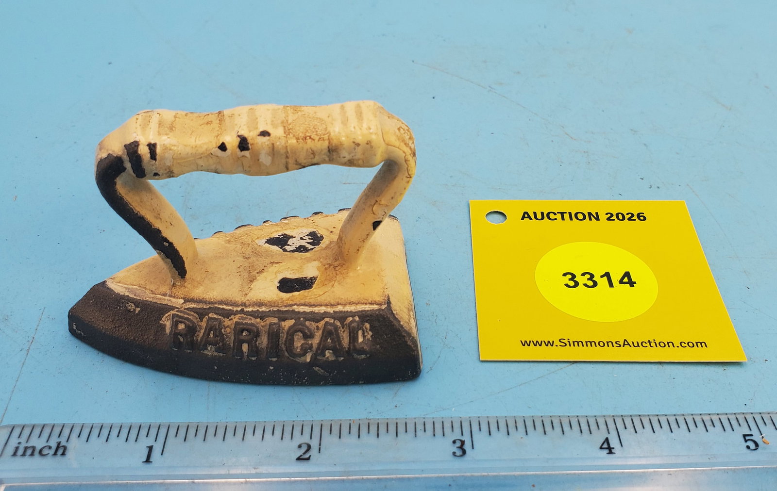 Rarical flat iron, L 2 1/2" (1 of 2)