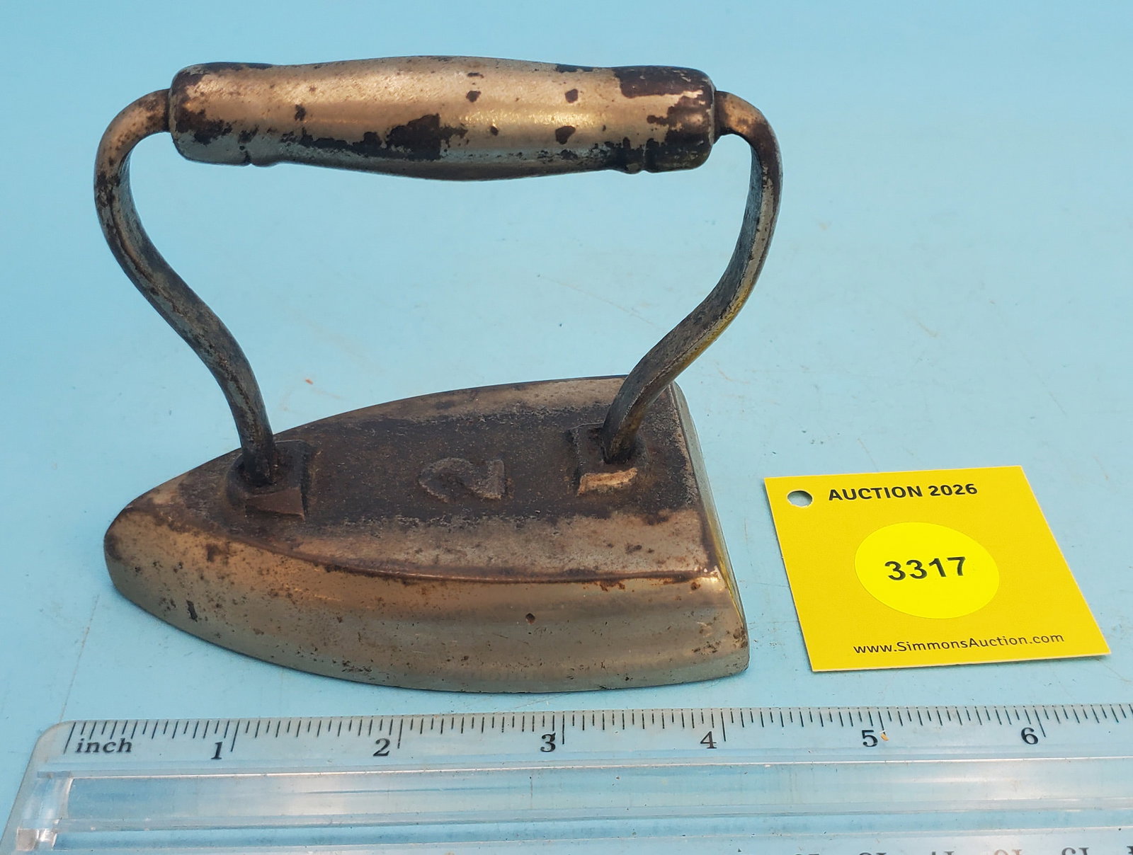 Flat iron, "2", L 4 1/4" - 2