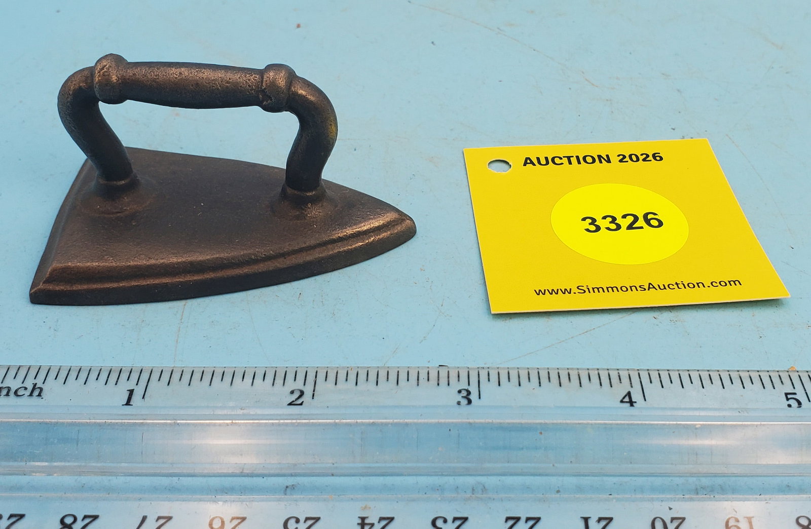 Flat iron, L 2 1/2": Flat iron, L 2 1/2"
