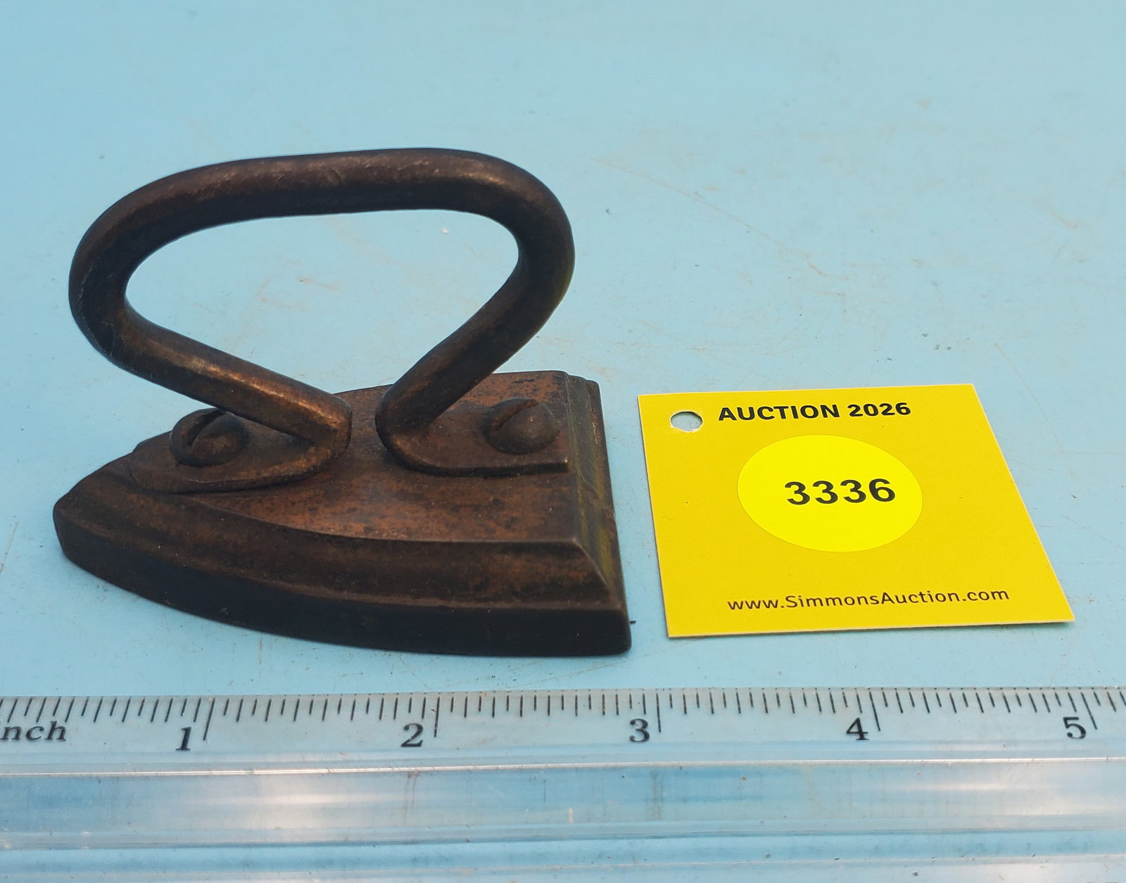 Flat iron, L 2 3/4" - 2