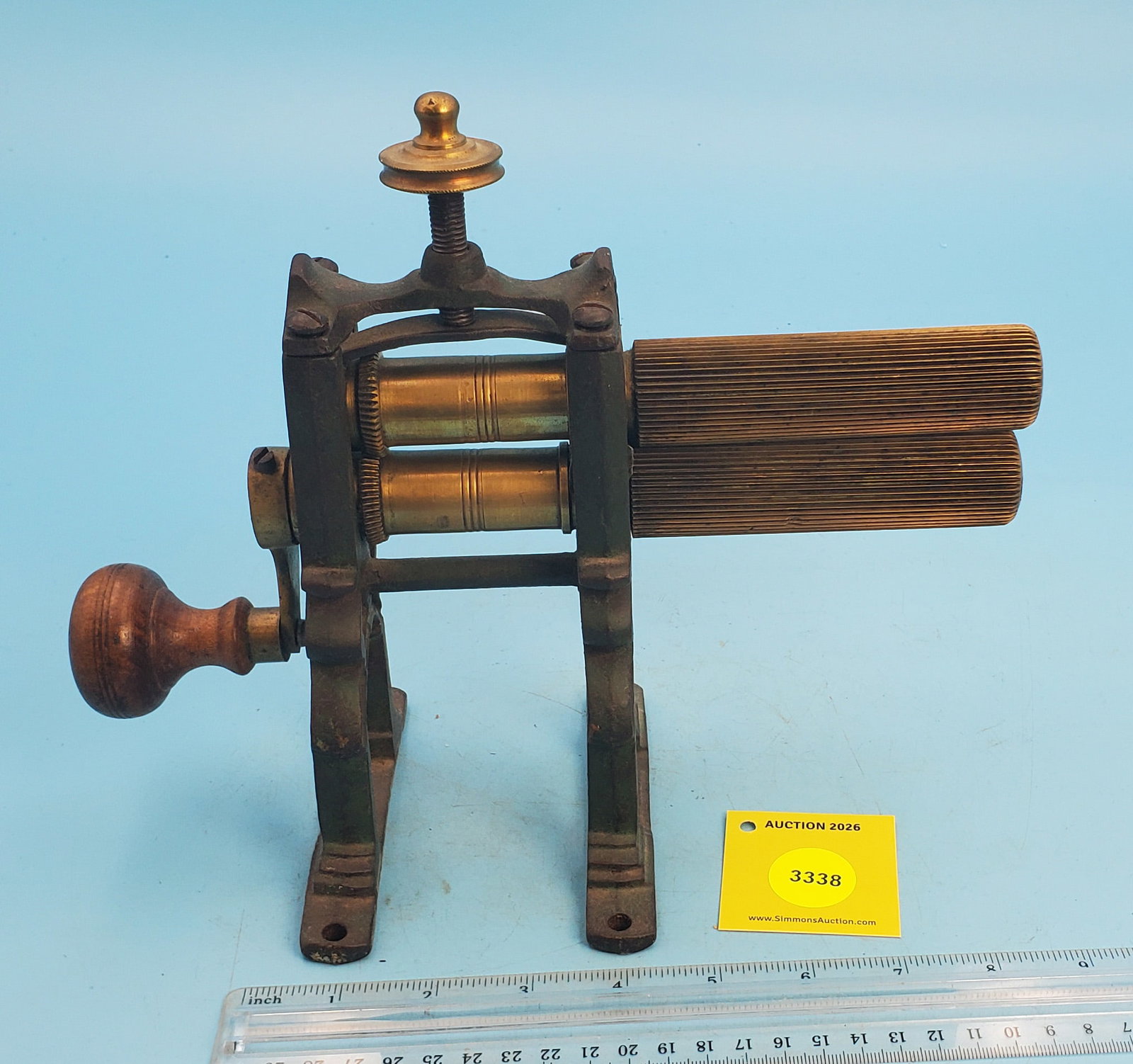 English fluter, Roll 4 1/4": English fluter, Roll 4 1/4"