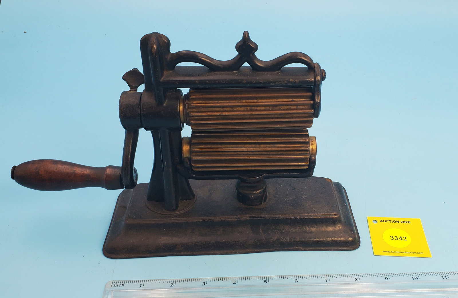 Machine, no markings, has front pressure release, Roll 4": Machine, no markings, has front pressure release, Roll 4"