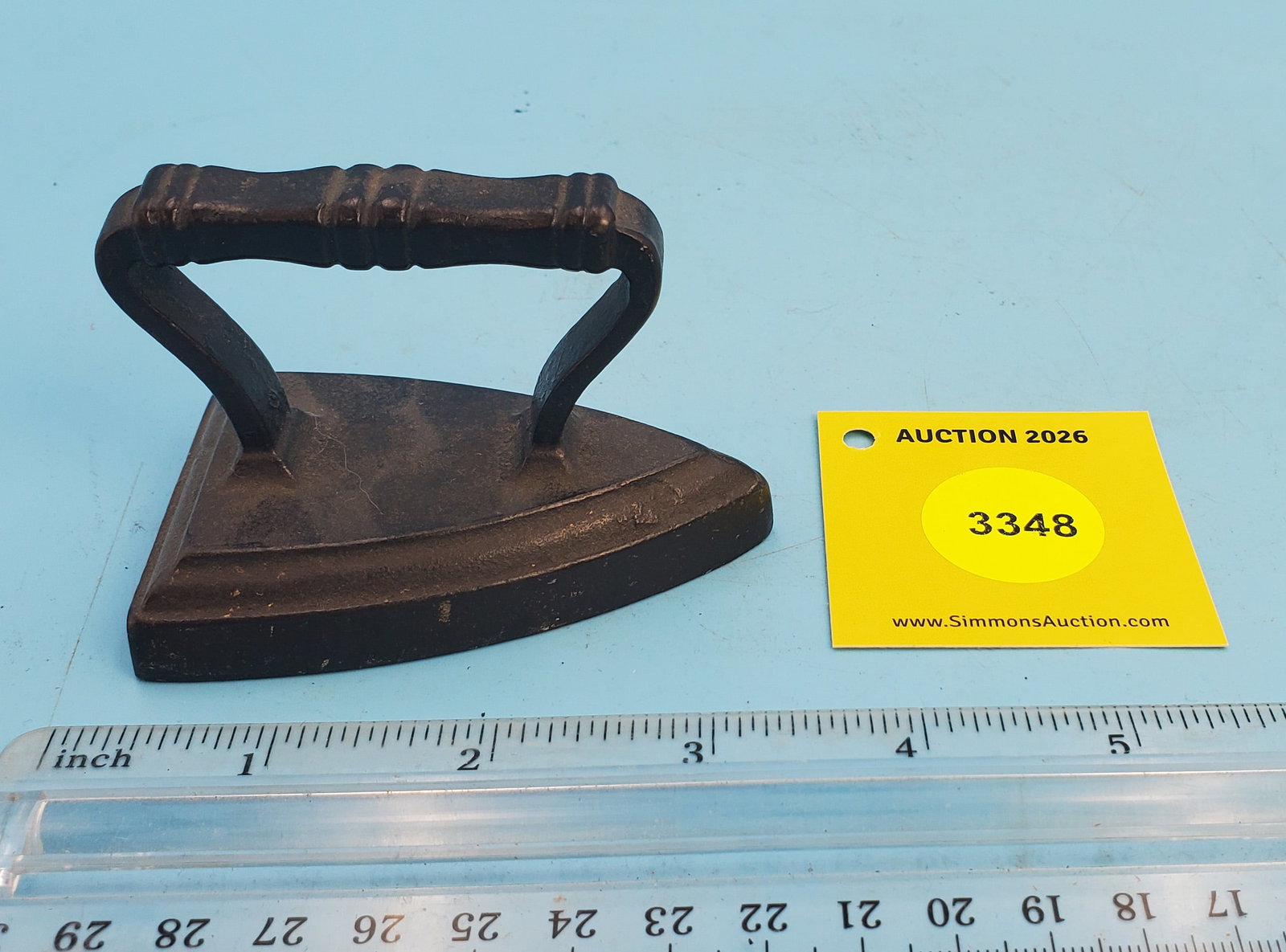 Cross ribbed handle, L 3 1/8": Cross ribbed handle, L 3 1/8"