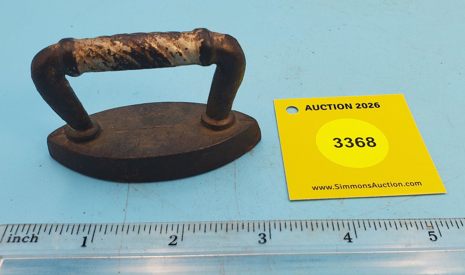 Double point, rope handle, no markings, L 2 3/4": Double point, rope handle, no markings, L 2 3/4"