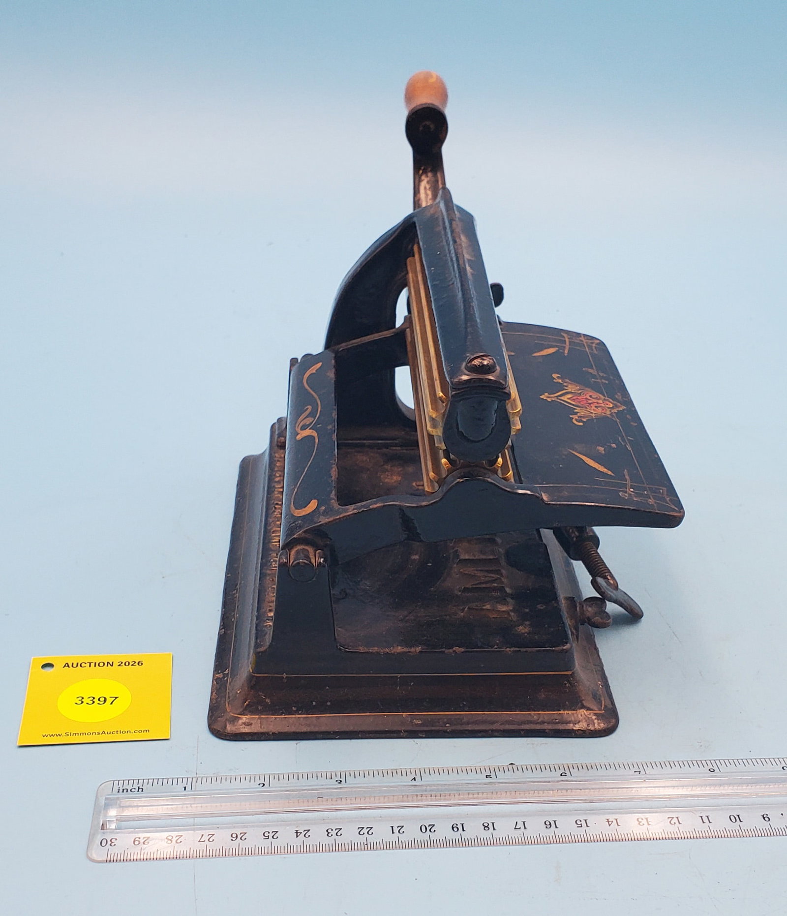 Machine, American, Pat Nov 2, 1875, July 3, 1877, Aug 19, 1879, Reissued Mar 23, 1880, North Bro'... - 2