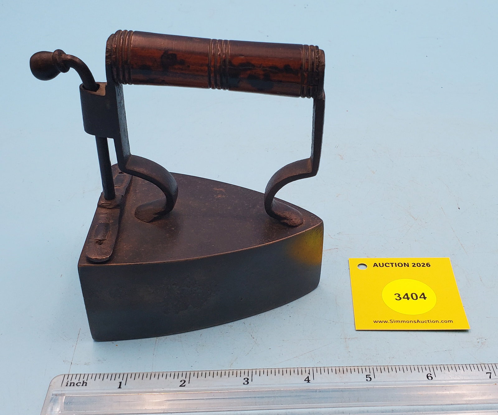 Slug iron, back lift gate, no slug, L 4": Slug iron, back lift gate, no slug, L 4"