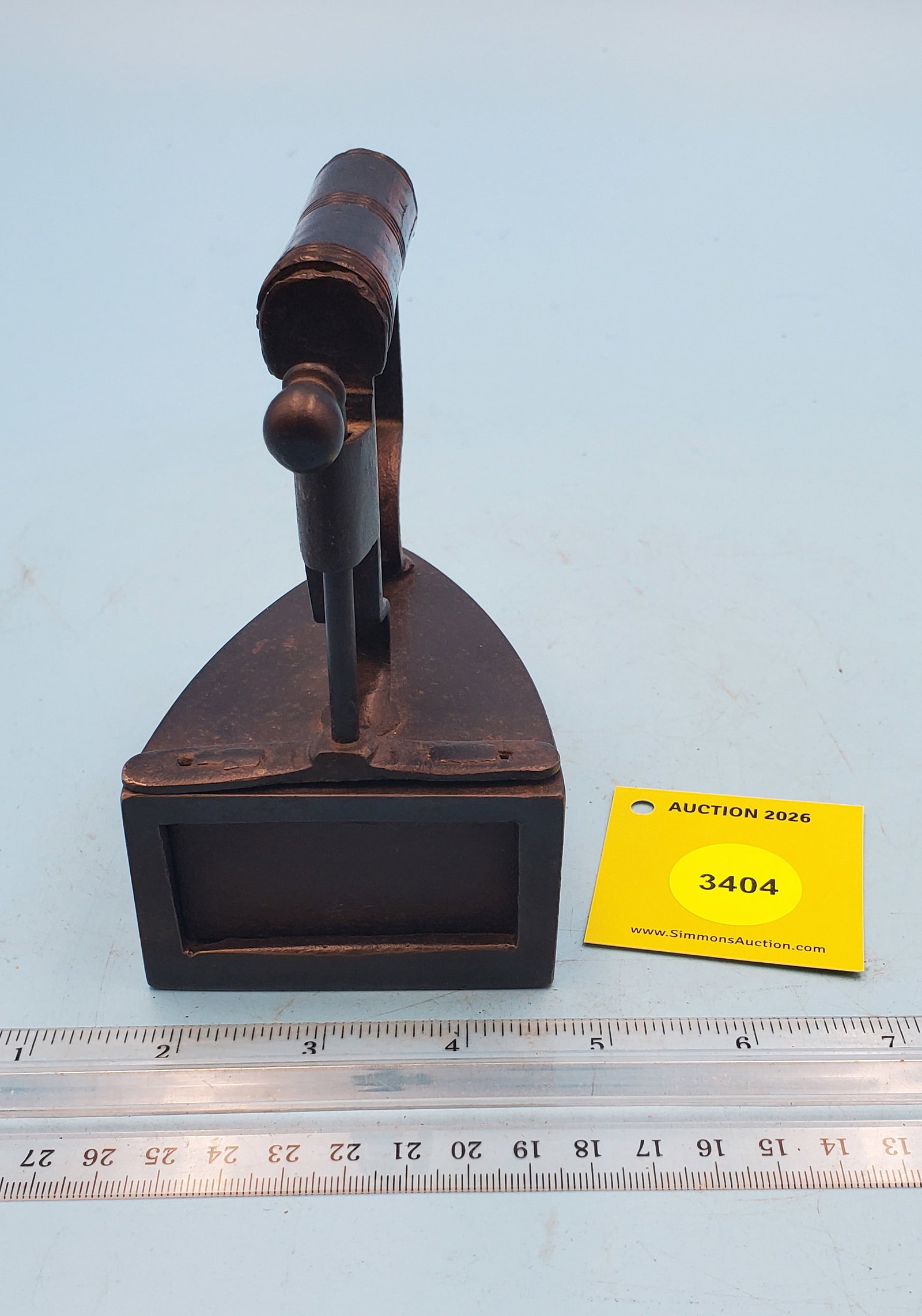 Slug iron, back lift gate, no slug, L 4" - 2