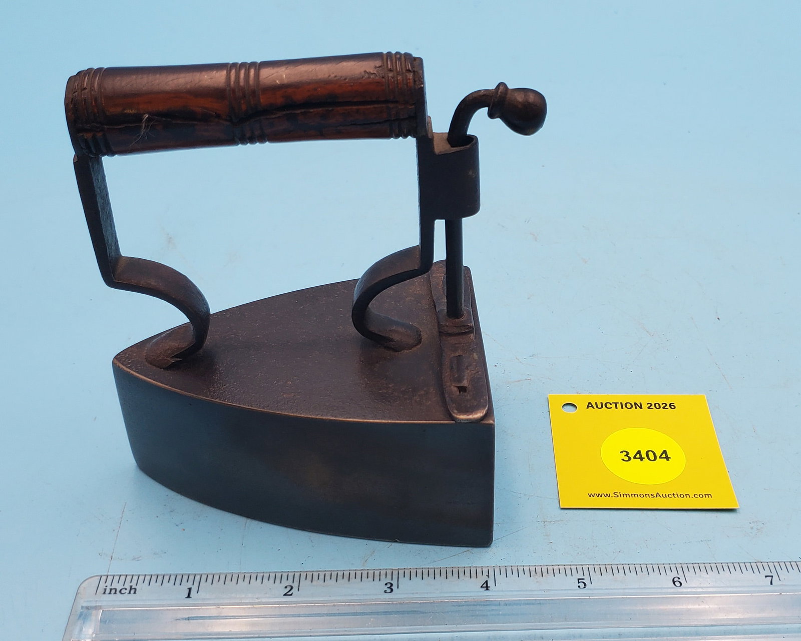 Slug iron, back lift gate, no slug, L 4" - 3
