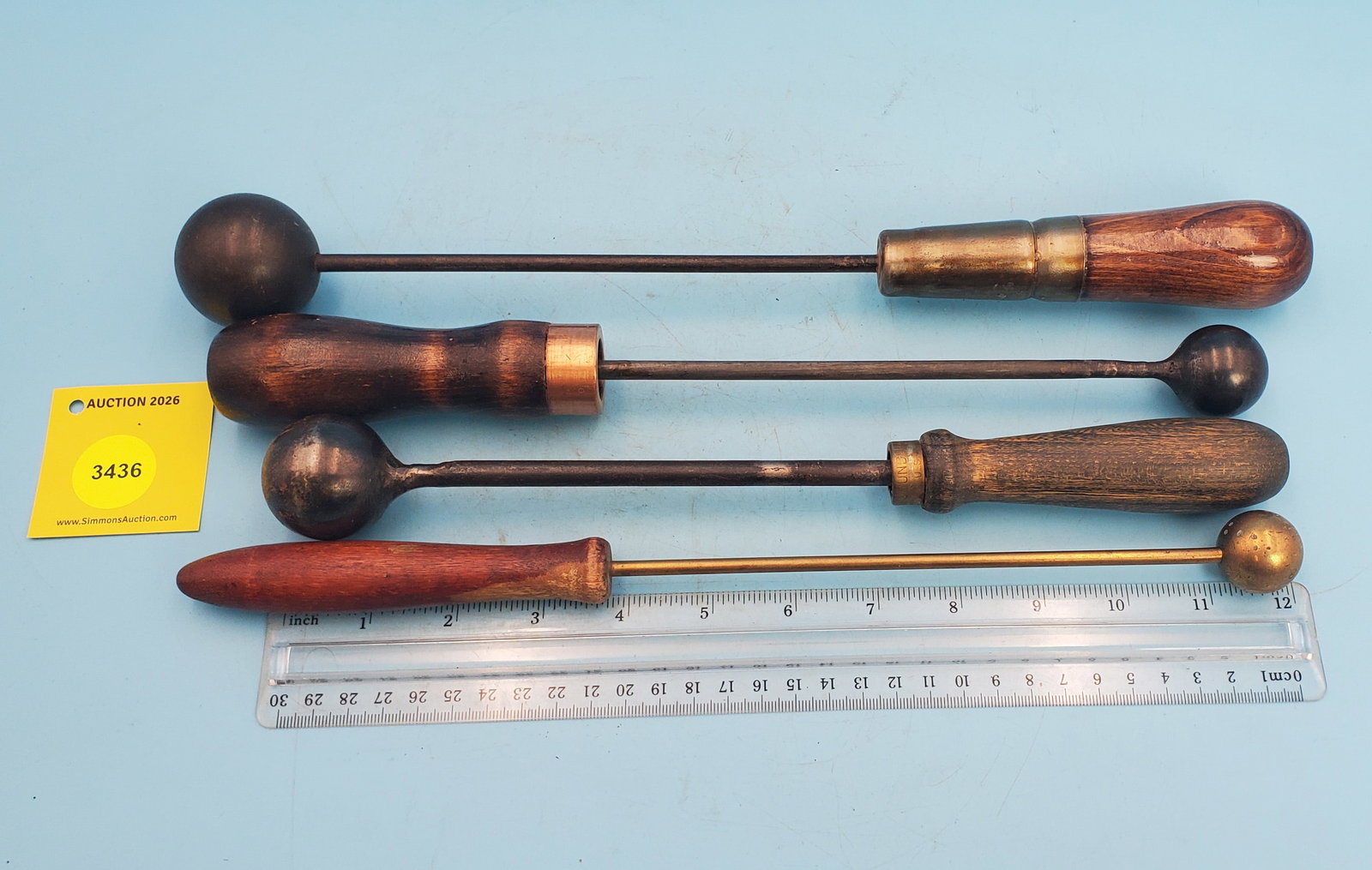 Lot of 4, Ball irons (1 of 1)