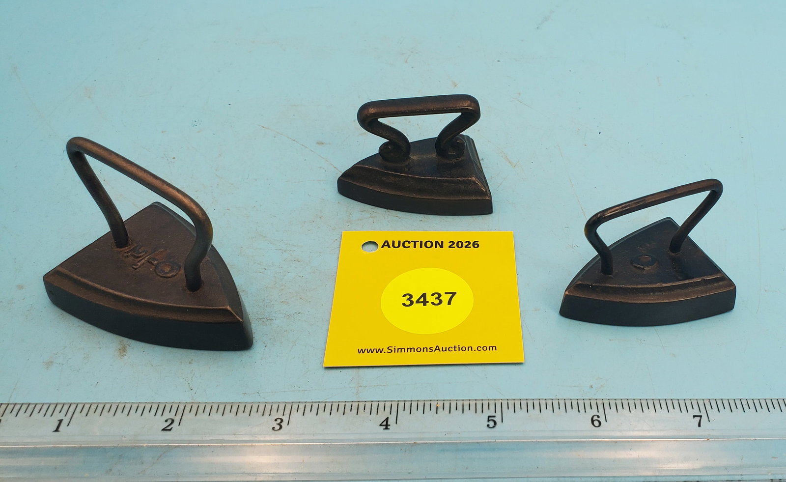 Lot of 3 small irons (1 of 1)