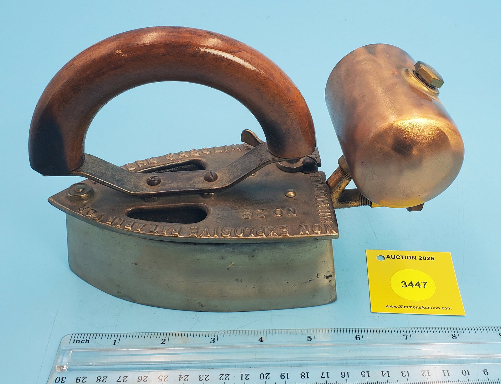 Modern Gasoline Iron, Milwaukee, Wis., No 28, L 6": Modern Gasoline Iron, Milwaukee, Wis., No 28, L 6"