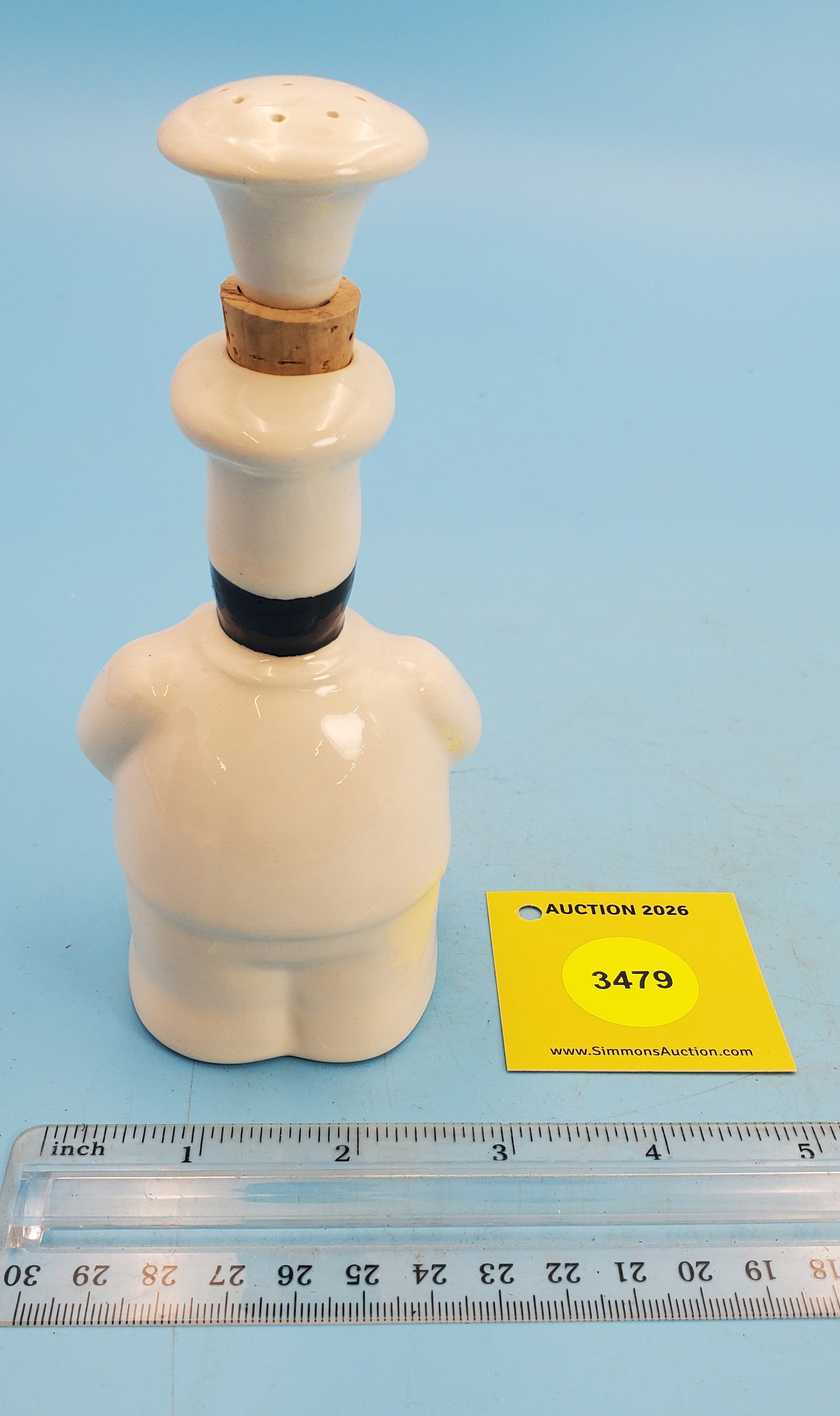 Sprinkle bottle, Black chef 6" - 2