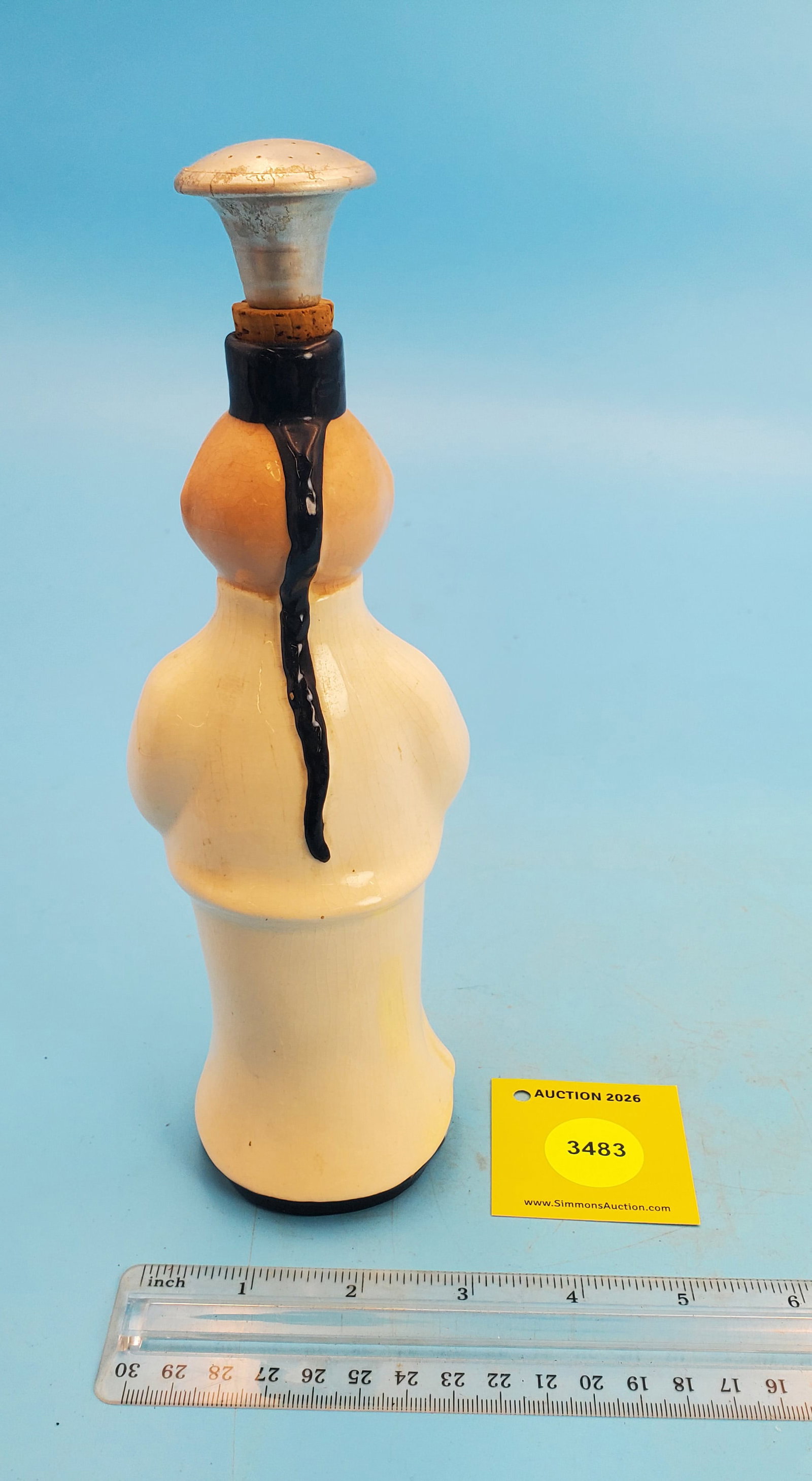 Sprinkle bottle, Oriental man 8" - 2