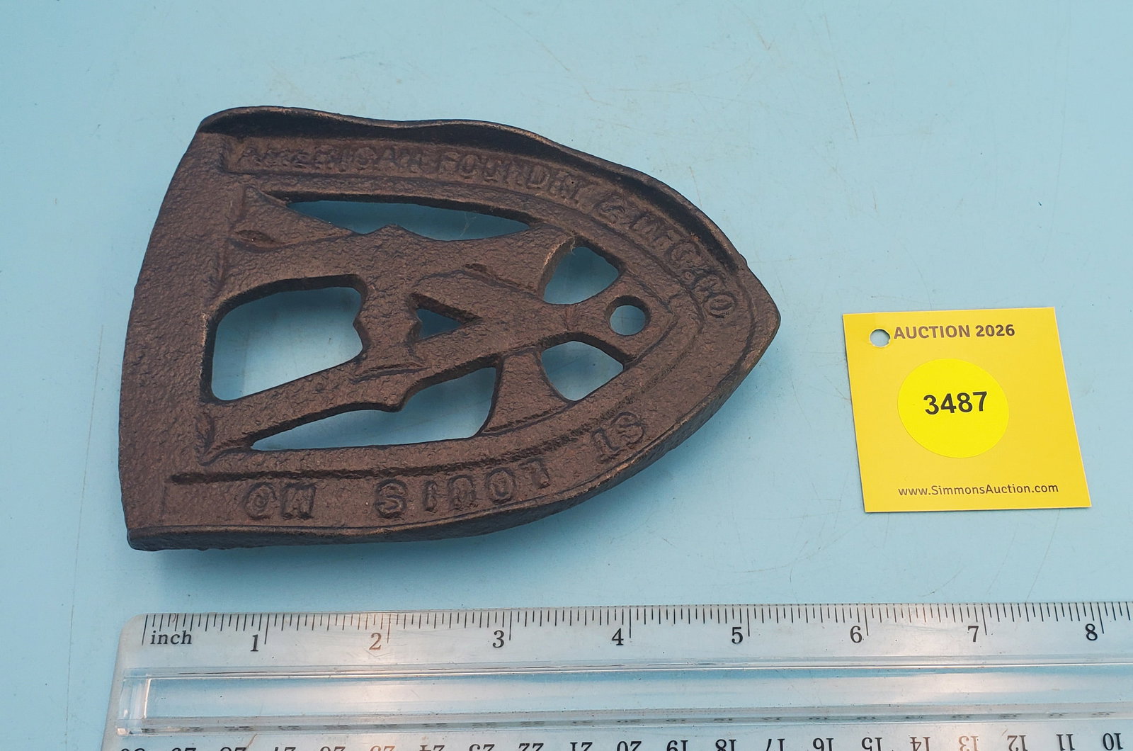 Trivet, American Foundry, AF., American Foundry & Mfg. Co. St Louis Mo.: Trivet, American Foundry, AF., American Foundry & Mfg. Co. St Louis Mo.