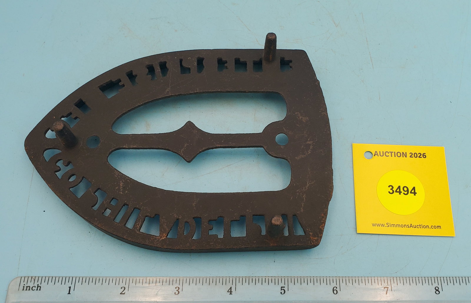 Trivet, Enterprise Bar, Enterprise Mfg Co Philadelphia, Late 1870's - 2