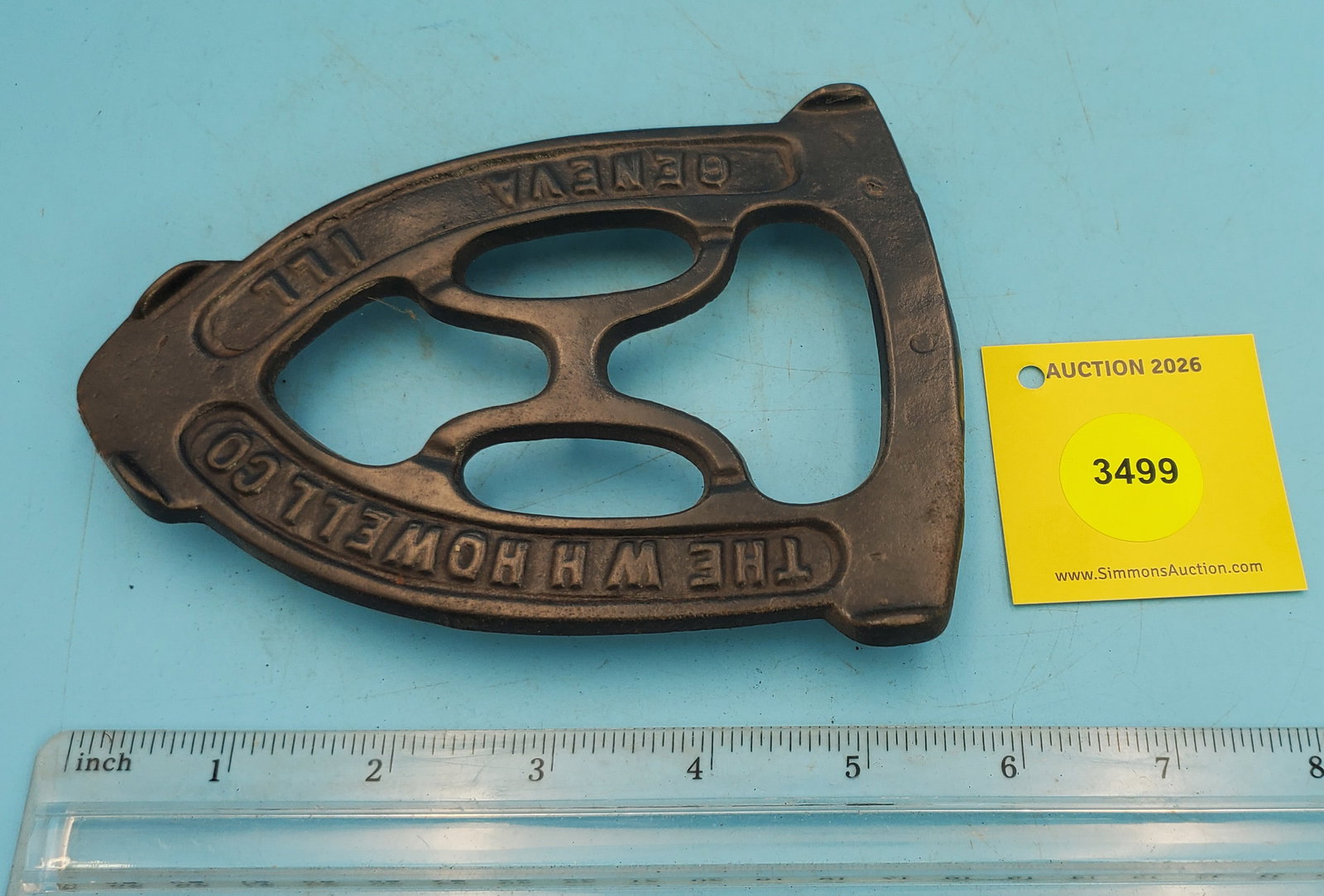 Trivet, Howell H. The W Howell Co Geneva Ill: Trivet, Howell H. The W Howell Co Geneva Ill