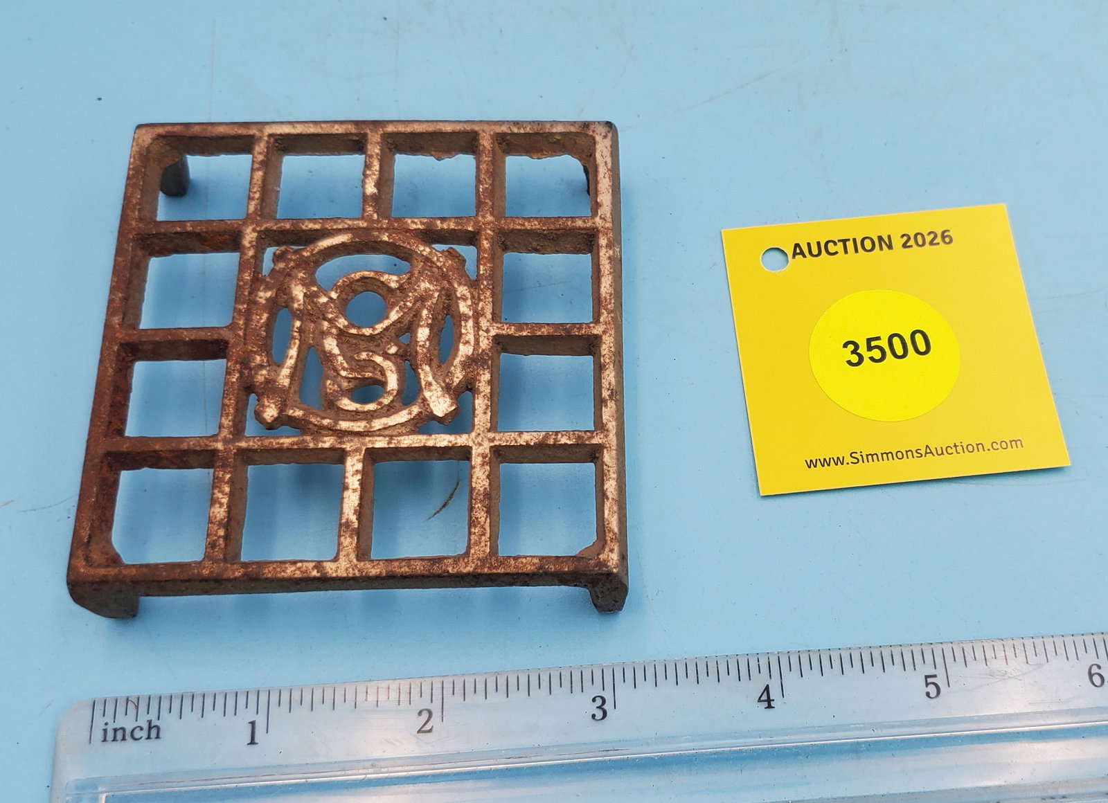 Trivet, Ober, OMCo Toy Stand, 3 1/8 x 5/8": Trivet, Ober, OMCo Toy Stand, 3 1/8 x 5/8"