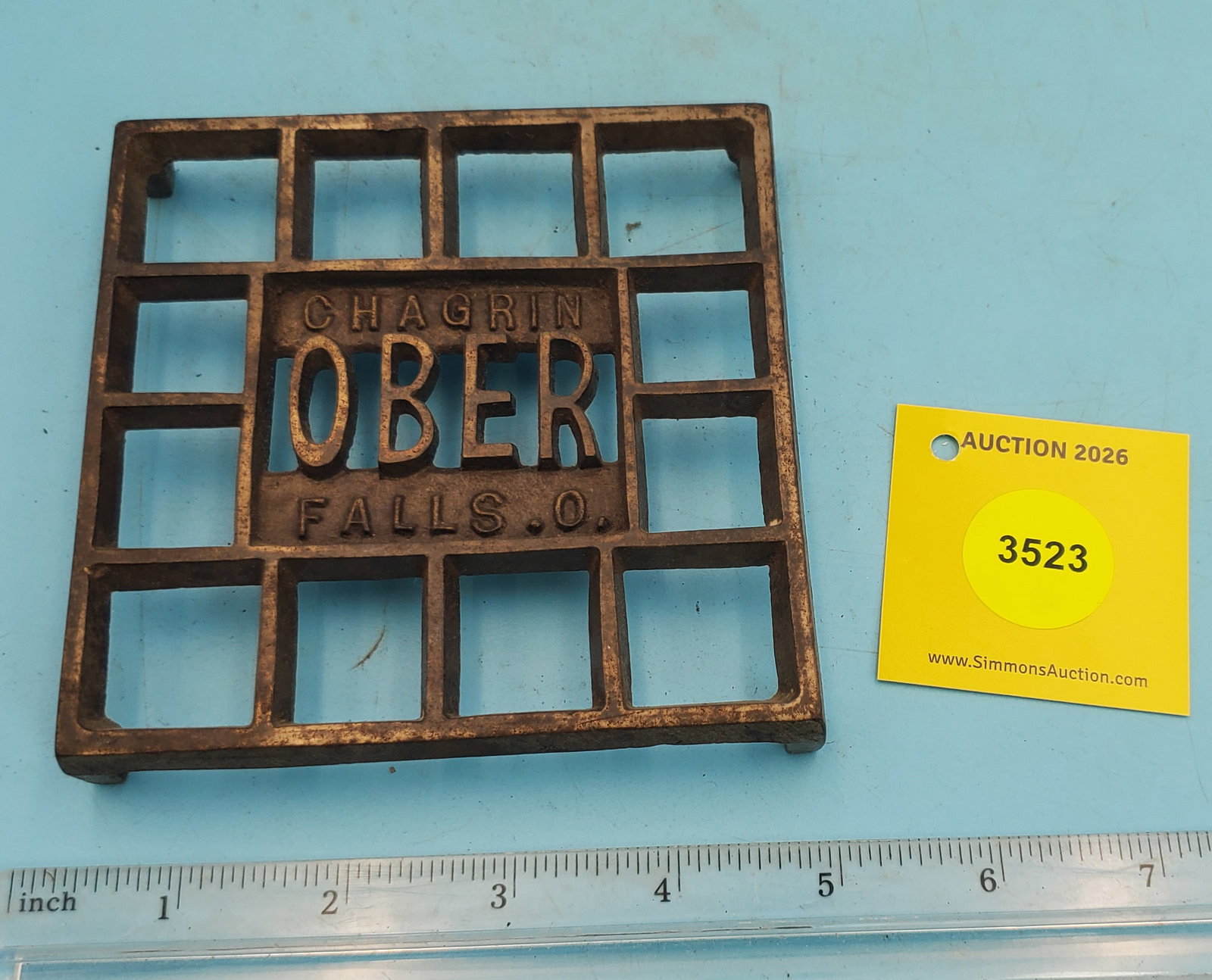 Trivet, Ober, Waffle, Ober Chagrin Falls O (1 of 2)