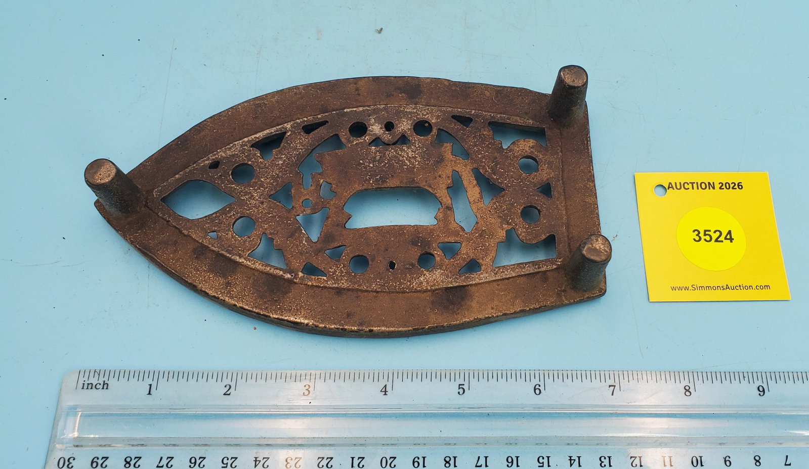 Trivet, Rosenbaum, Uneedit, Rosenbaum M'F'G' Co Uneedit Gas Iron, New York - 2