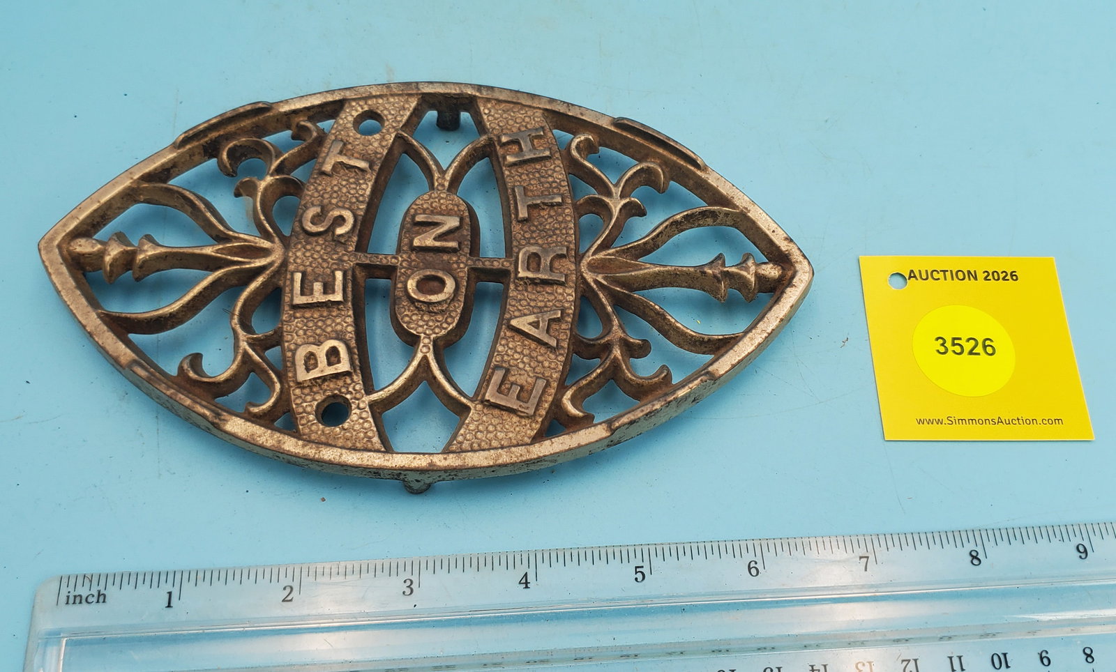 Trivet, Schreiber & Conchar, Best on Earth, Variation: Trivet, Schreiber & Conchar, Best on Earth, Variation