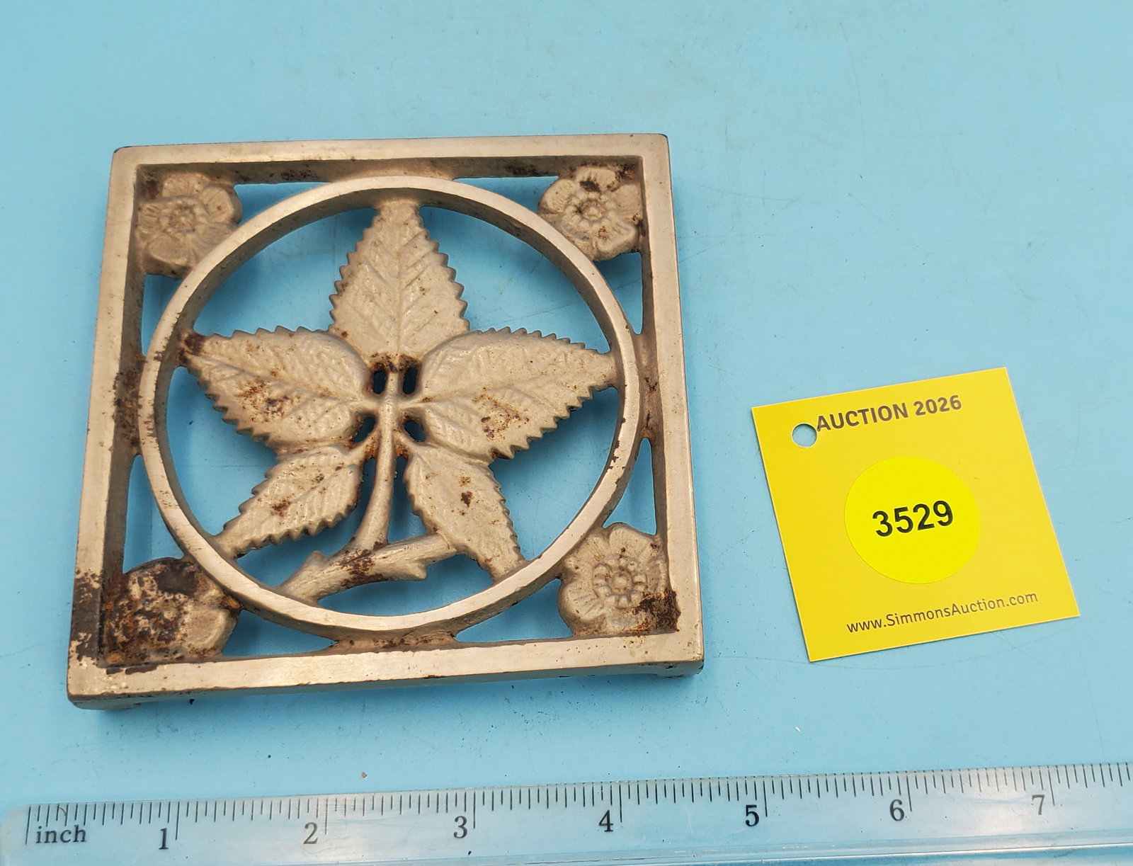 Trivet, Ober Square Leaf: Trivet, Ober Square Leaf