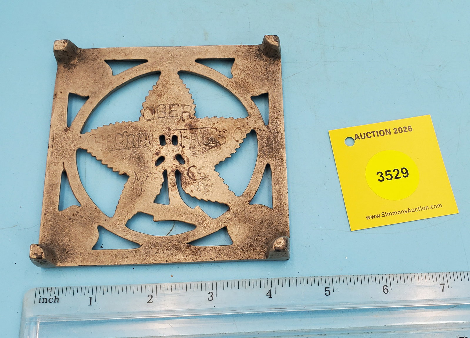 Trivet, Ober Square Leaf - 2