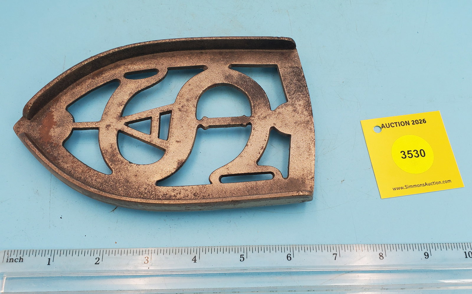 Trivet, A in S, Manufacturer unknown: Trivet, A in S, Manufacturer unknown