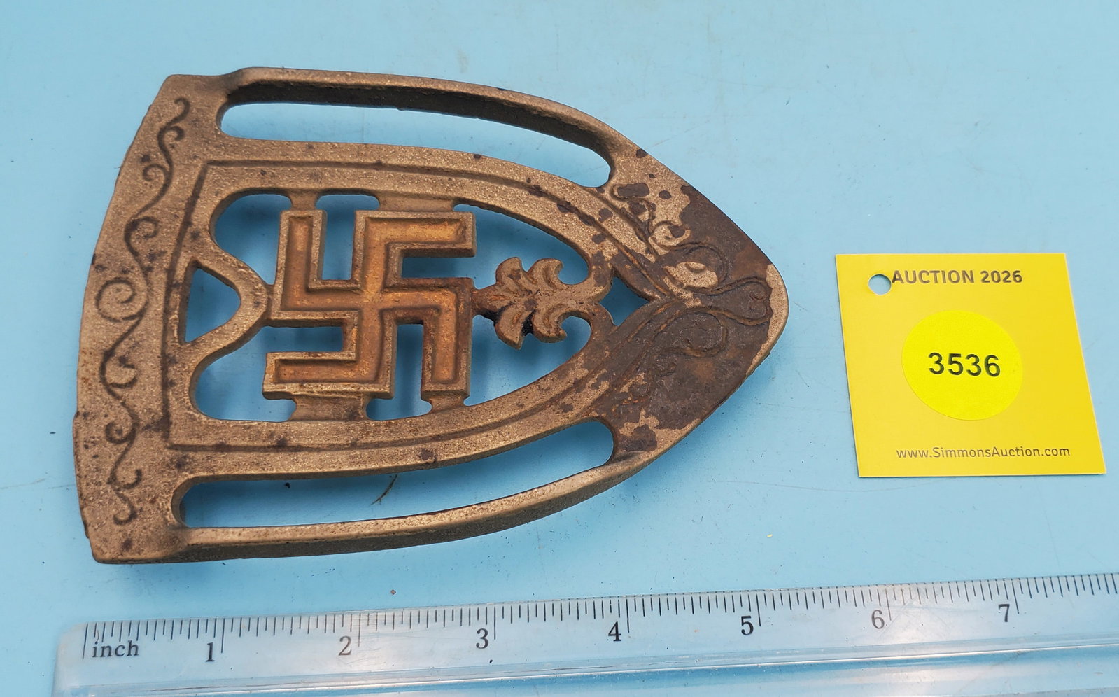 Trivet, Swastika: Trivet, Swastika