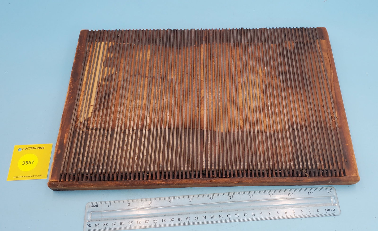 Unmarked Plaiter board: Unmarked Plaiter board