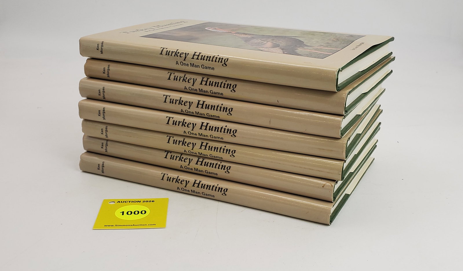 Lot of 7 Turkey Hunting, A one man game books (1 of 2)