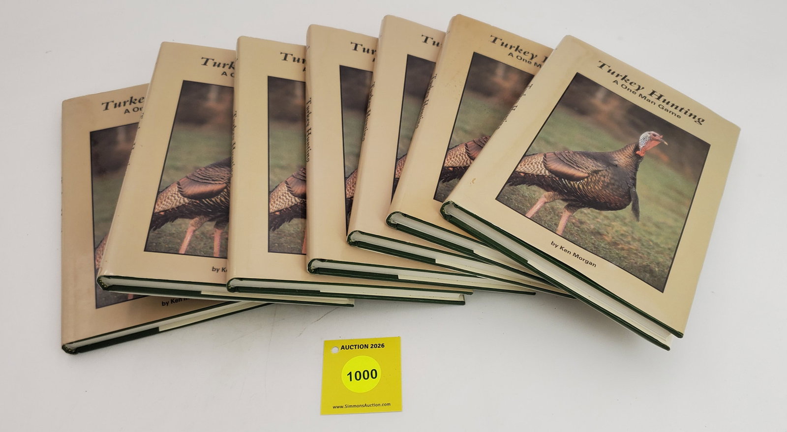 Lot of 7 Turkey Hunting, A one man game books - 2
