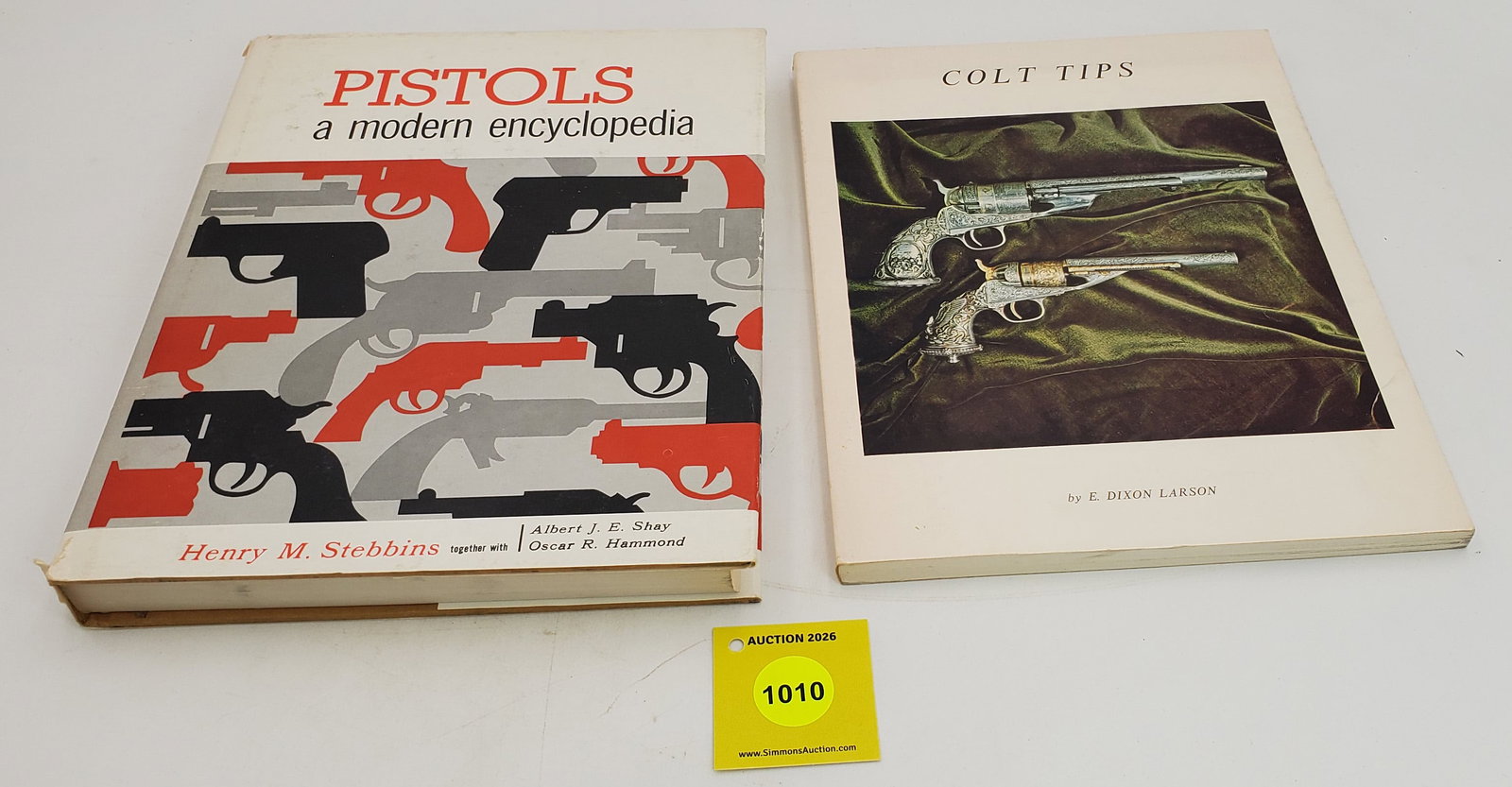 Lot of 2 books, Colt tips and Pistols - 2