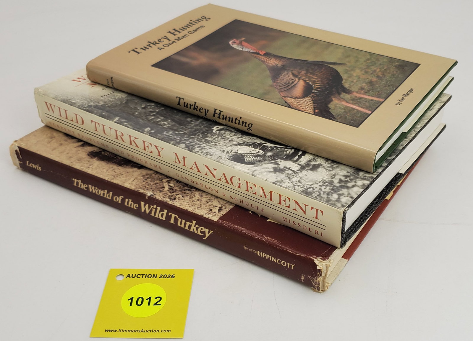 Lot of 3 Turkey hunting books (1 of 2)