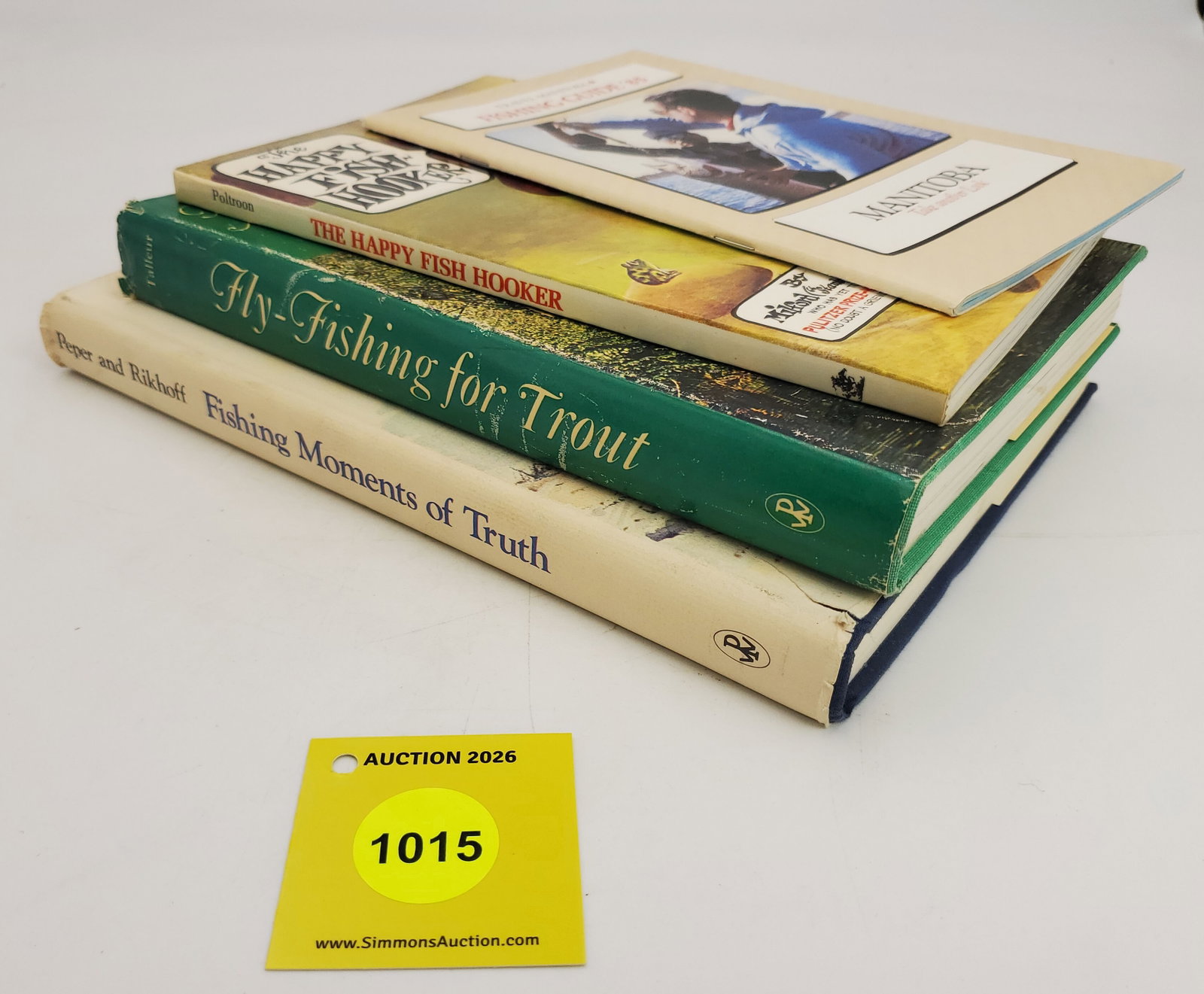 Lot of 3 Fishing books (1 of 2)
