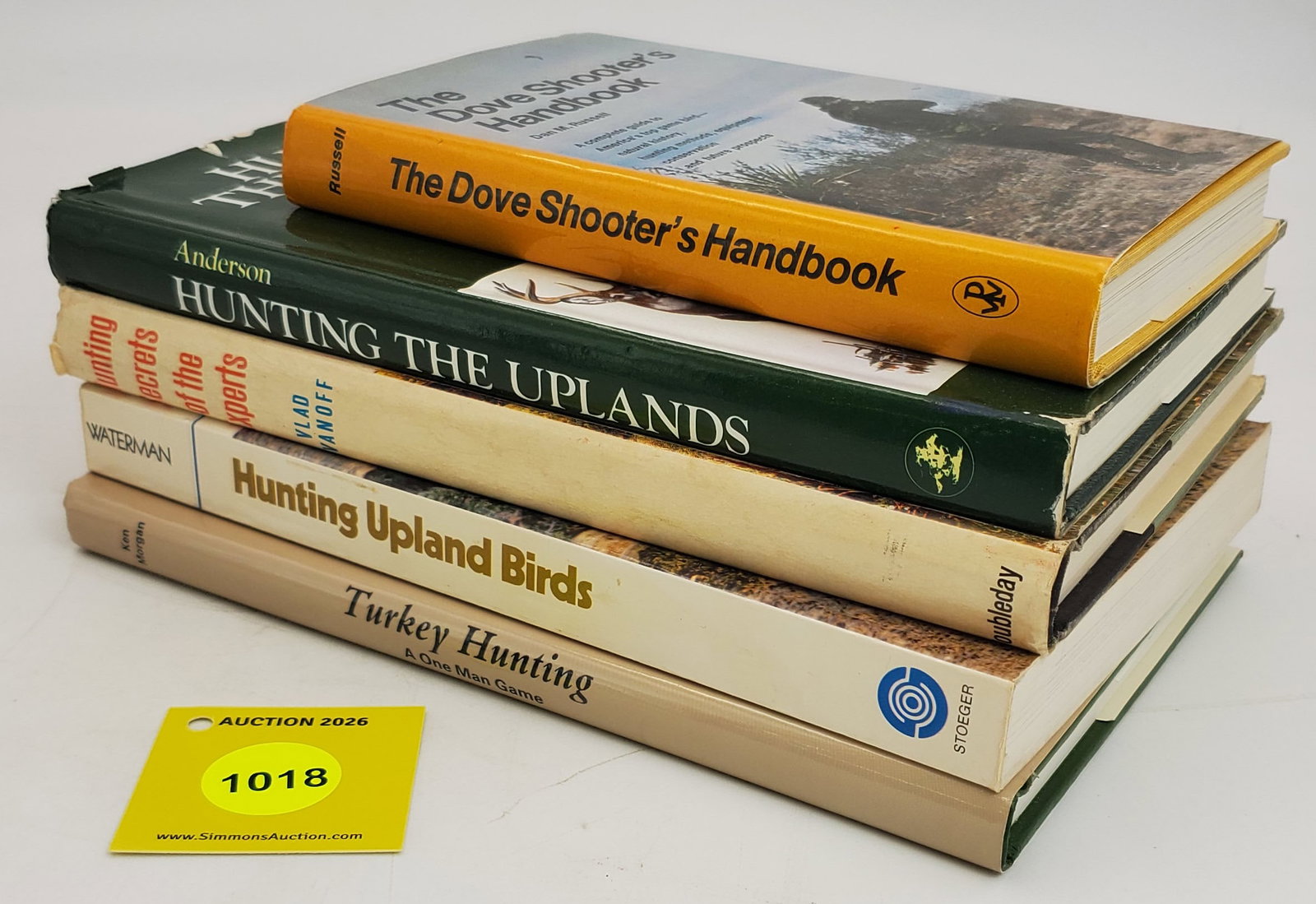 Lot of 5 hunting books (1 of 2)