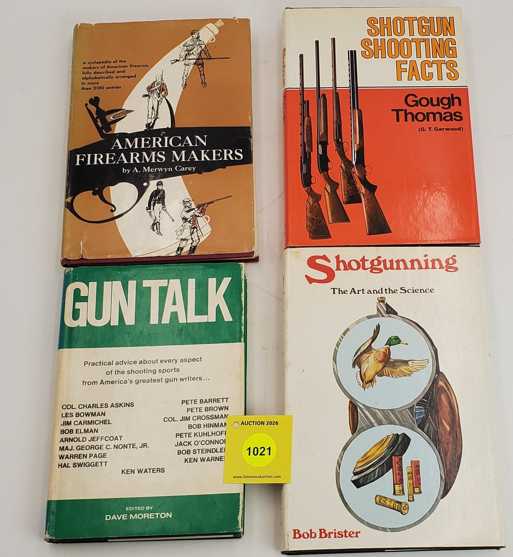 Lot of 4 Gun books - 2