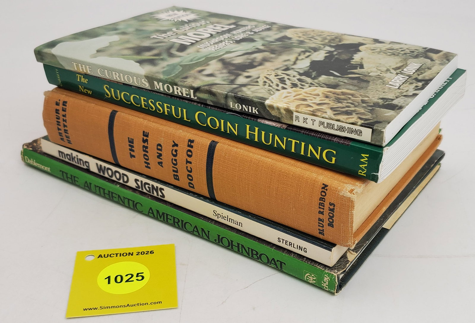 Lot of 5 misc books (1 of 2)