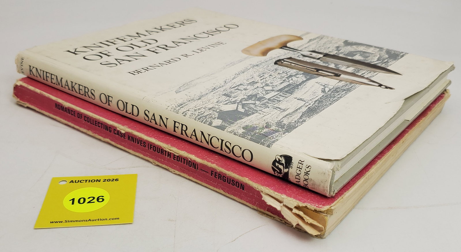 Lot of 2 Knife books (1 of 2)