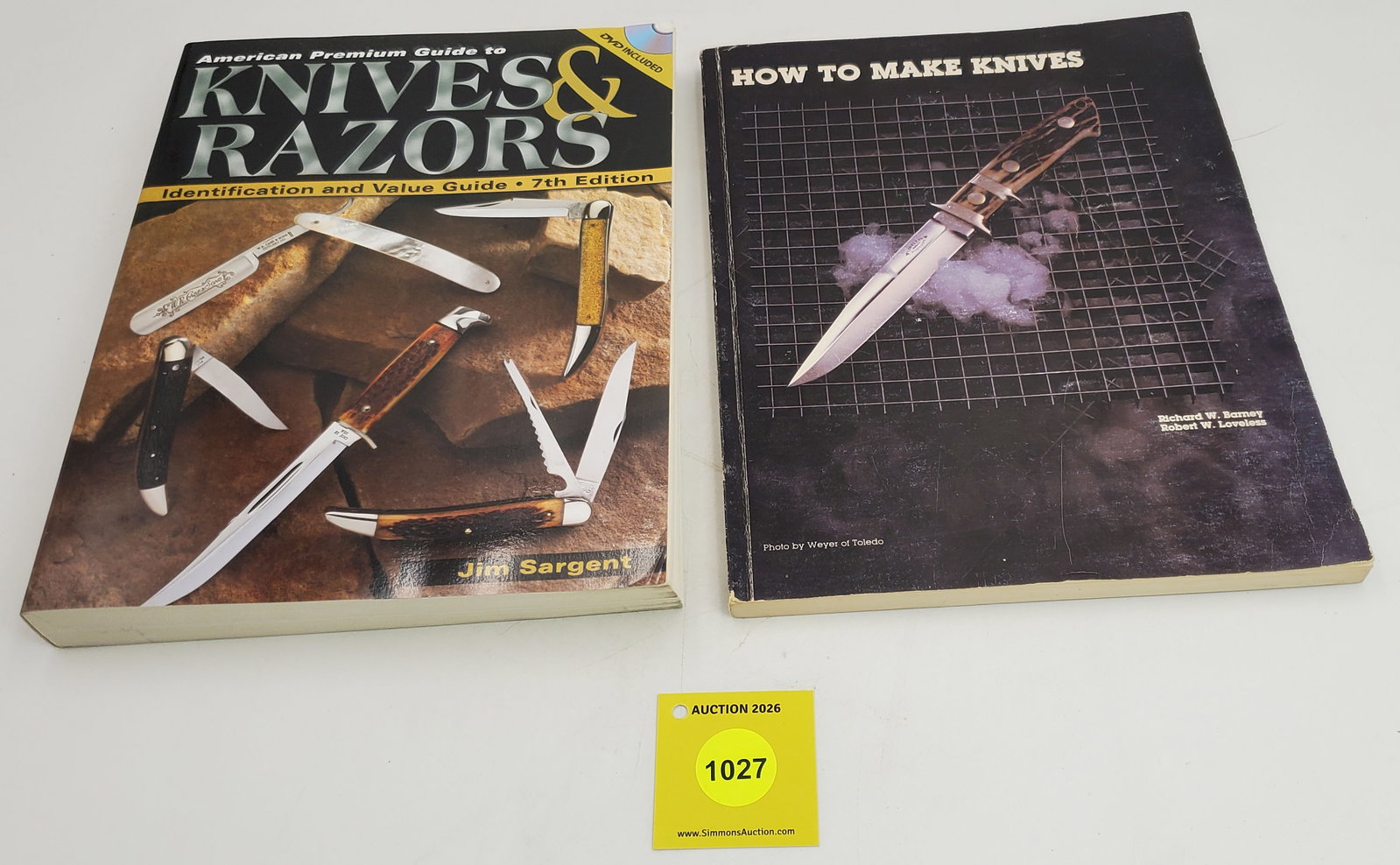 Lot of 2 Knife books (1 of 1)