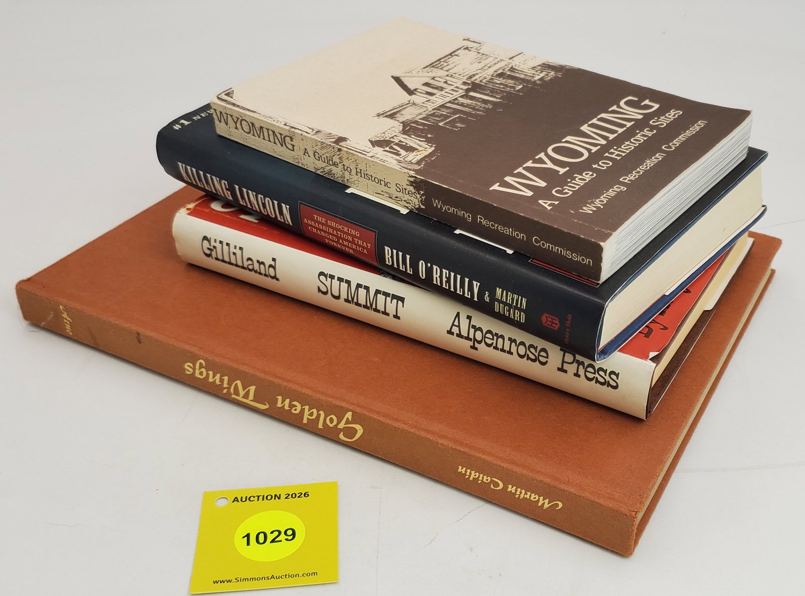 Lot of 4 misc books (1 of 2)