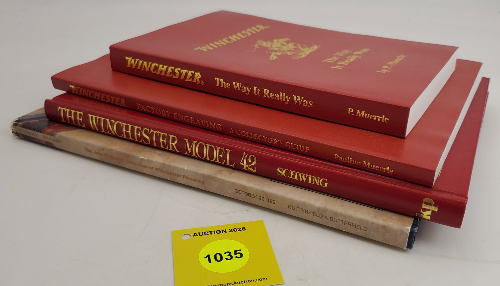 Lot of 4 Winchester books: Lot of 4 Winchester books