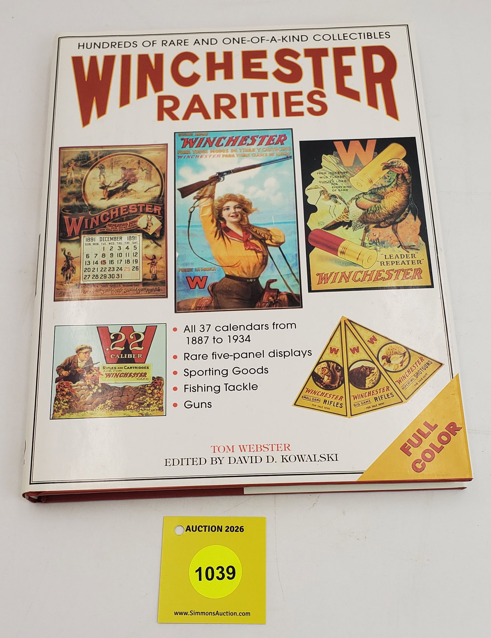 Winchester Rarities book: Winchester Rarities book